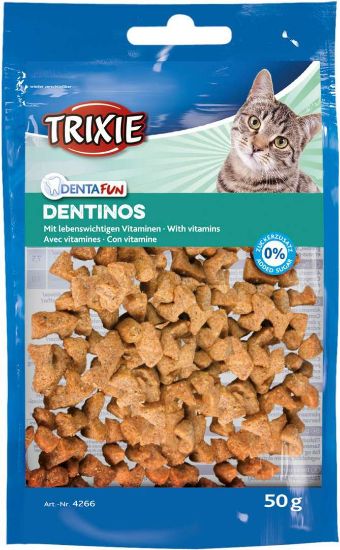 Trixie Denta Fun Dentinos - хапки с витамини за висока устна хигиена, 50 гр.