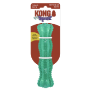 KONG Dental Squeezz M - Дентален кокал за кучета масажиращ венците и почиства зъбите 1