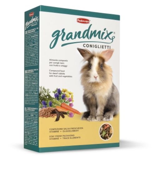 Padovan Grandmix conigletti - Храна за зайци 850 гр