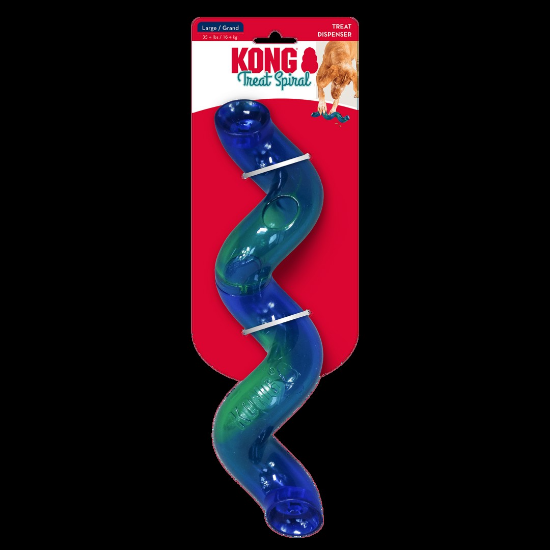 Kong Treat Spiral Stick Large - Спираловидна играчка за кучета с място за криене на лакомства