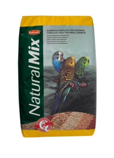 PADOVAN NATURAL MIX - Пълноценна храна за вълнисти папагали 20кг.