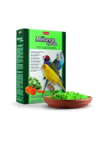 Padovan Vegetable Mélange -Хранителна добавка за зърноядни птици със зеленчуци 300 гр.