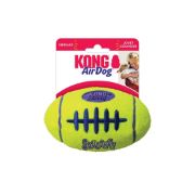 Kong Air Squeaker Football Large- Забавна кучешка играчка с пискюл -ръгби топка 16 см. 2