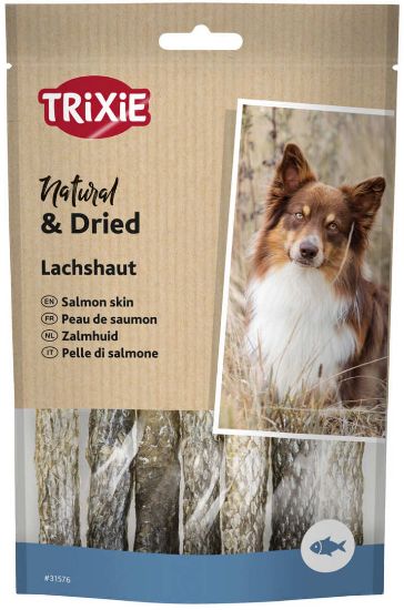 Trixie Кожа от сьомга — монопротеиново лакомство за кучета, 70 г