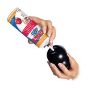 Kong Extreme Large - Гумена кучешка играчка за дъвчене с място за поставяне на лакомство 11 см. черна 4