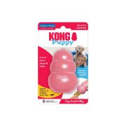 Kong Puppy Large - Гумена играчка за дъвчене с пространство за лакомство , за подрастващи кучета от едри породи, успокояващ венците ,10.5 см. 2