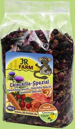 JR Farm - Специалитет, неустоимо лакомство за чинчили- 500 гр.