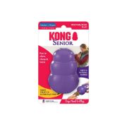 Kong Medium Senior - Забавна гумена играчка за кучета над 6г. с пространство за лакомства 8.5 см. 2