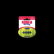 Kong Air Squeaker Football Small - Забавна кучешка играчка с пискюл -ръгби топка 11 см. 3