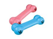 Kong Activity Bone for Small Puppy - Гумен кокал за дъвчене с пространство за лакомство , за подрастващи кучета от малки породи , успокояващ венците 2