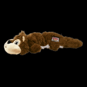 Kong Scrunch Knots Squirrel Small/Medium - Забавна кучешка играчка - плюшена катерица 4