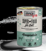 Mac's Cat Adult Monoprotein консерва с агнешко, моркови и вечерна иглика за чувствителни котки  200гр 1