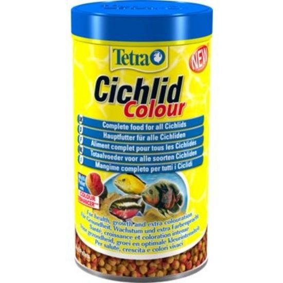 Tetra Cichlid Colour - Храна за цихлиди с оцветители 500 мл