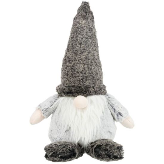 Trixie Xmas Dwarf - Забавна коледна играчка за кучета , плюшено джудже, 33 см./ 6 броя