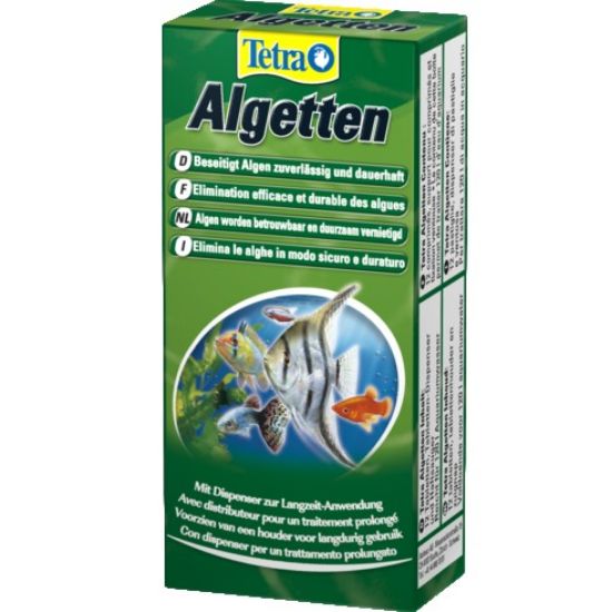 Tetra Algetten - медикамент против алги ,зеленясване на водата в аквариума - 12 бр. таблетки