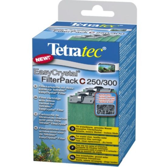 Tetratec EasyCrystal FilterPack C250/300 - Касети за филтър с активен въглен