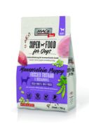 Mac's Monoprotein Puppy суха храна с пуешко, ленено семе и ананас и сладък картоф за капризни и податливи на алергии подрастващи кучета 12 кг 2