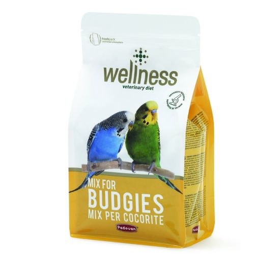 Padovan Wellness Mix for Budgies Премиум храна за вълнисти папагали 1 кг