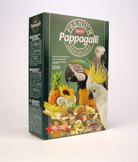 Padovan Premium Pappagalli Пълноценна храна за големи папагали 500 гр