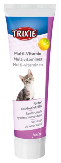 Trixie Junior - Мултивитаминна паста за котки, 100 гр.