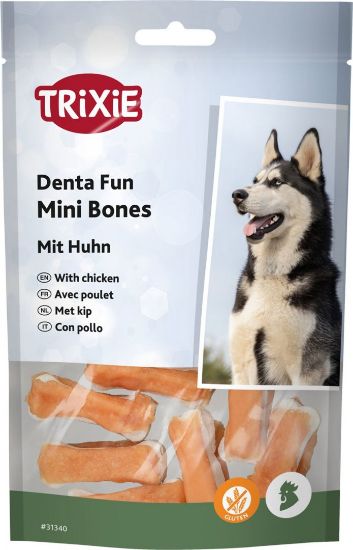 Trixie Мини кости с пилешко месо — лакомства за кучета, 120 г