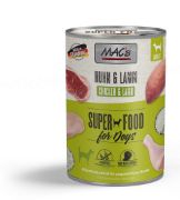 Mac's Dog chicken lamb - Пълноценна консервирана храна за кучета, без зърно, с пилешко и агнешко месо 2