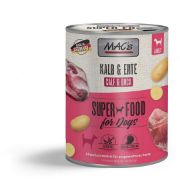 Mac's Dog beef and duck - Пълноценна консервирана храна за кучета с телешко и патешко месо, 400 гр 1
