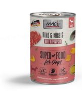 Mac's dog Beef and pumpkin - Пълноценна консервирана храна за кучета с говеждо месо и тиква, 800 гр 2