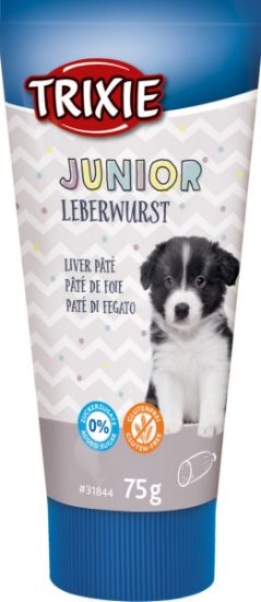 Trixie - Junior - Вкусна паста за подрастващи кучета до 12 месеца с черен дроб и зеленоуста мида 75 гр