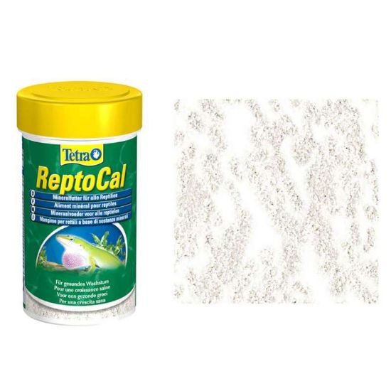Tetra ReptoCal - Прахообразна храна за влечуги 100 мл.