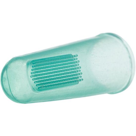 Trixie Silicone Finger Toothbrush Set - Комплект силиконови четки за пръсти, за кучета и котки за почистване и масажиране,2 броя 6 см.