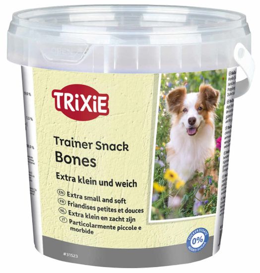 Trixie Mini Bones — тренировъчни лакомства за кучета с телешко, агнешко и птиче месо, 500 г