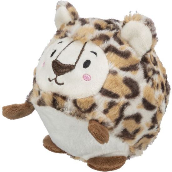 Trixie Ball Leopard - Плюшена топка за кучета във форма на леопард, 13 см.