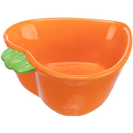 Trixie Ceramic bowl - Керамична купа за зайци, морски свинчета и други гризачи, 180 мл./12x11 см