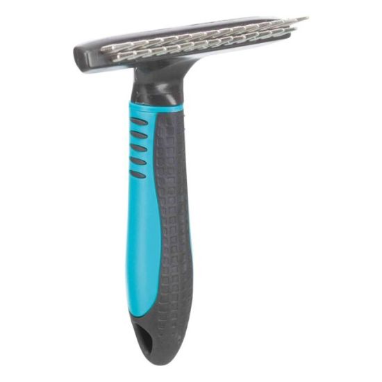 Trixie Long Hair Groomer - Двуредово гребло за кучета с дълга козина, 10/15 см.