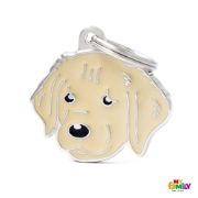 My Family Dog Tag ID - Кучешки адресник - порода Голдън Ретривър 1