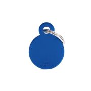 My Family Dog Tag - Ръчно изработен адресник ,алуминиев кръг медальон, за кучета 2.85 см/ 2.15 см. зелен 4