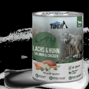 Tundra Dog Salmon Chicken - Премиум консервирана храна за кучета, без зърно, с пилешко и сьомга, 400 гр 2