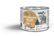 Tundra Cat Duck, Turkey and Pheasant - Премиум консервирана храна за израснали котки, без зърно, с патешко, пуешко и фазан, 200 гр. 1