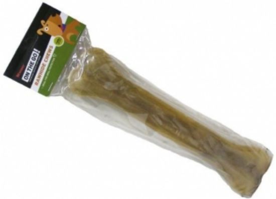 Pet Interest Natural Pressed Bones - Лакомство за кучета кокали от пресована кожа, 19 см. 1 брой в пакет