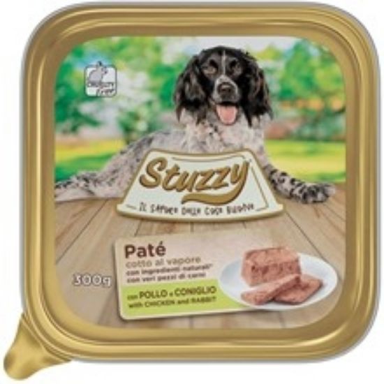 Mister Stuzzy Dog With Chicken&amp; Rabbit - Пастет за израснали кучета с пиле и заек, 300 гр