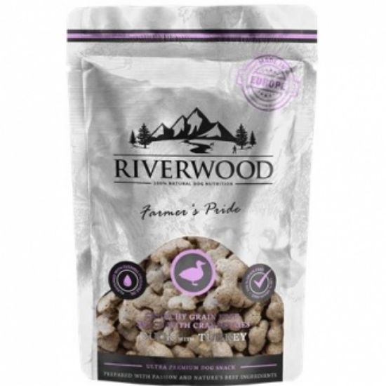 RIverwood - Хрупкави лакомства за кучета, патешко месо и пуйка, 200 гр
