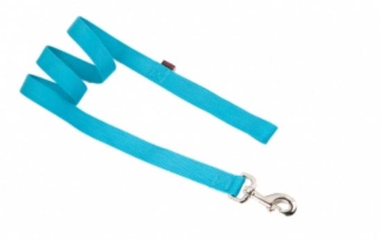 Pet Interest Single Fluo Leash L - Модерен едноцветен повод за кучета, 2,5*120 см. - син