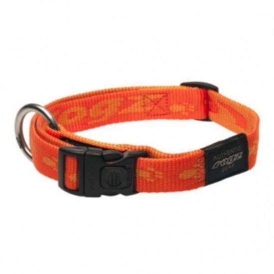 Rogz Alpinist Collar Large - Нашийник за кучета 20мм/-34-56 см. оранжев