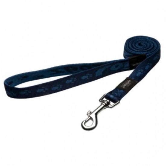 Rogz Alpinist Fixed Lead Medium - Повод за кучета 16мм/-1,4 м. тъмно син