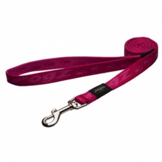 Rogz Alpinist Fixed Lead Medium - Повод за кучета 16мм/-1,4 м. розов