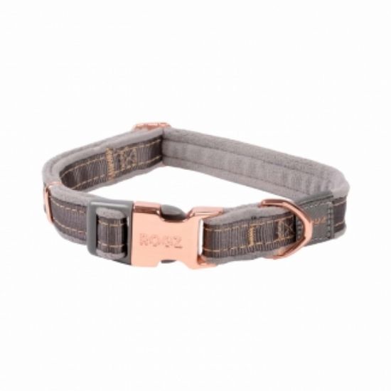 Rogz URBAN S DOVE GREY — повод за куче, сив, 16мм / 20-31cм.