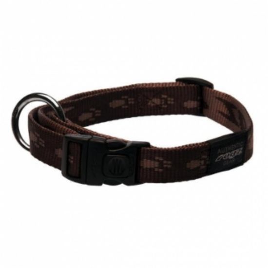 Rogz Collar X-Large - Нашийник за кучета големи породи 25мм/-43-70 см. кафяв шоколад