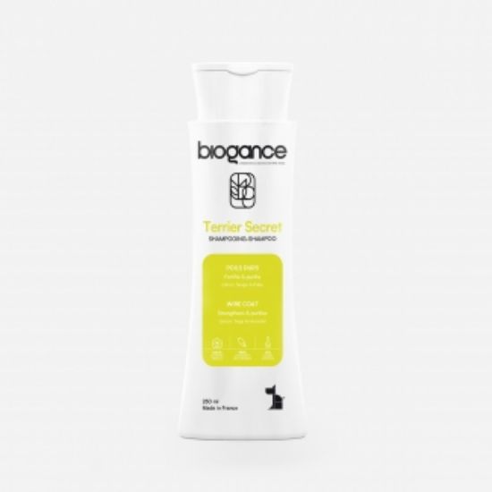 Biogance Terrier Secret shampoo -Шампоан за всички видове твърдокосмести кучета,порода Териери 250 мл.