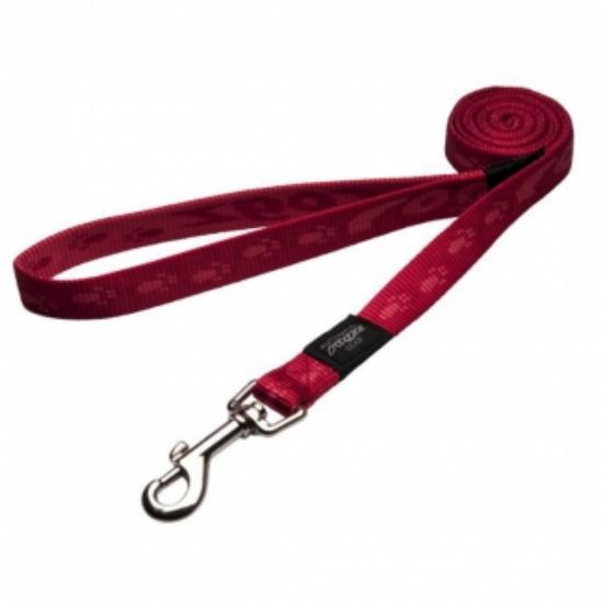 Rogz Alpinist Fixed Lead X-Large-Повод за кучета 25мм/-1,2 метра, червен
